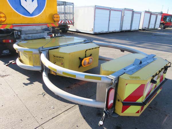 REF 14 - 2016 DAF Traffic Management Euro 6 crash cushion for sale